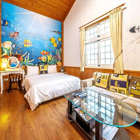 Fish House 宜蘭獨棟別墅 戲水池 生態diy 安農溪自行車 Lejlighed Dongshan  Eksteriør billede