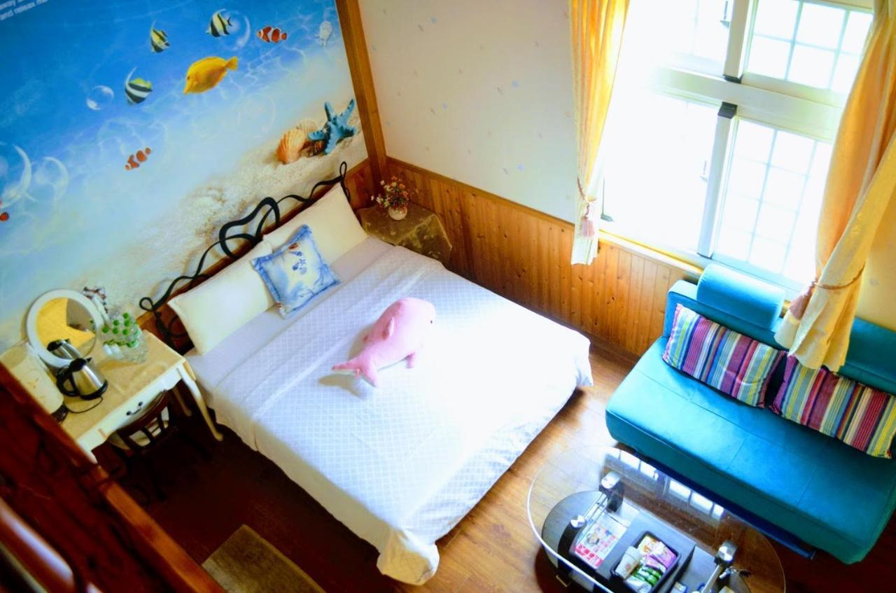 Fish House 宜蘭獨棟別墅 戲水池 生態diy 安農溪自行車 Lejlighed Dongshan  Eksteriør billede