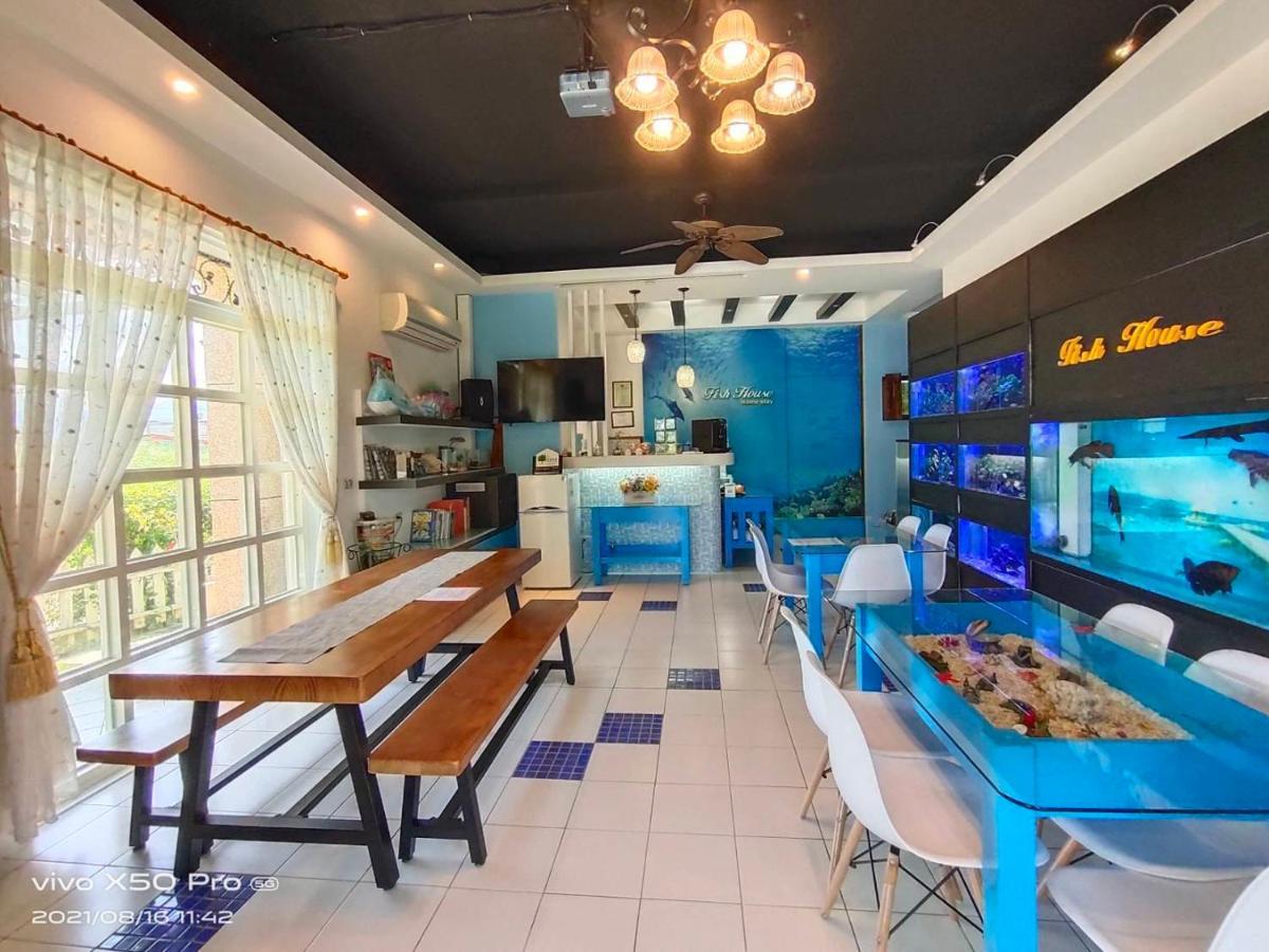 Fish House 宜蘭獨棟別墅 戲水池 生態diy 安農溪自行車 Lejlighed Dongshan  Eksteriør billede