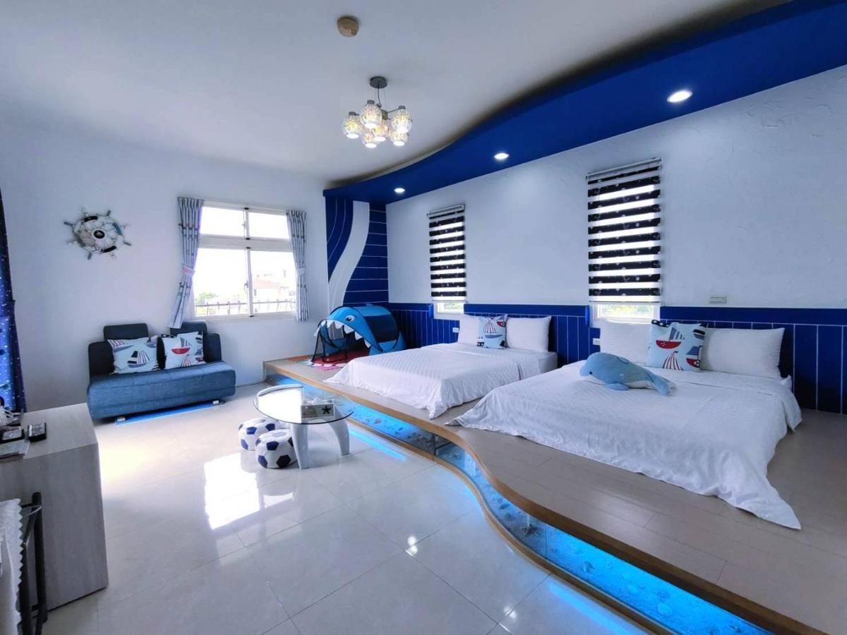 Fish House 宜蘭獨棟別墅 戲水池 生態diy 安農溪自行車 Lejlighed Dongshan  Eksteriør billede