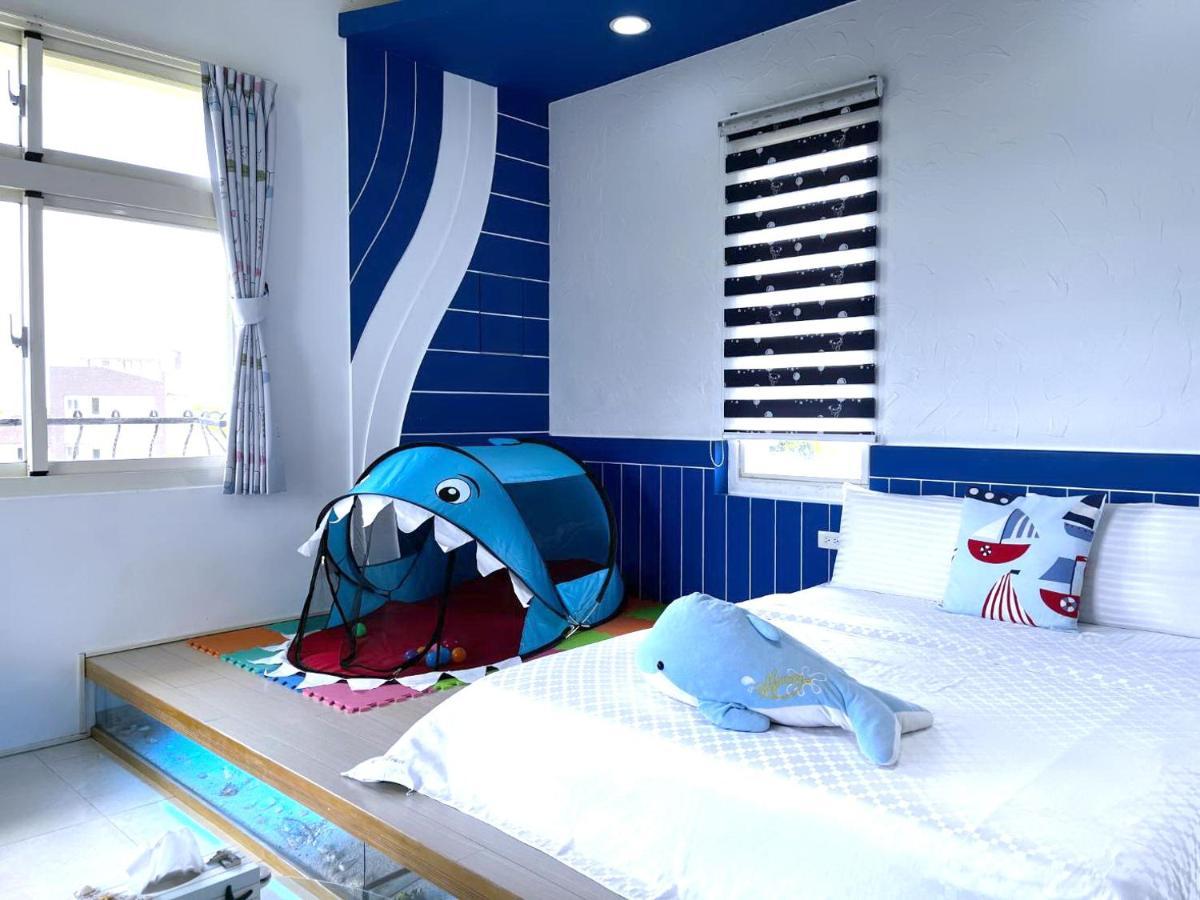 Fish House 宜蘭獨棟別墅 戲水池 生態diy 安農溪自行車 Lejlighed Dongshan  Eksteriør billede